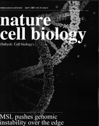 NATURE CELL BIOLOGY APRIL 1, 2021, VOL.23, ISSUE 4