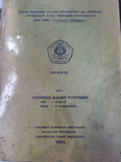 Eksemplar yang tidak tersedia cover