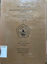 Image of LKP PROYEK PELEBARAN JALAN SECANG BATAS KOTA MAGELANG