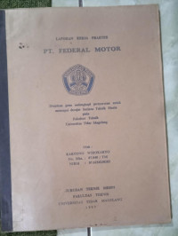 LKP PT. FEREDAL MOTOR