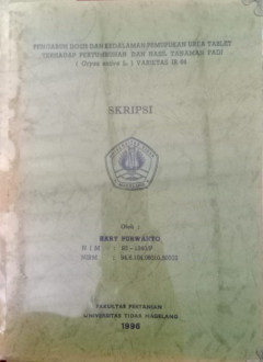 Eksemplar yang tidak tersedia cover