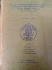 SKRIPSI PENGARUH KONSENTRASI GIBBERELLIN (GA3) TERHADAP PERTUMBUHAN DAN PRODUKSI KUBIS BUNGA (Brassica oleracea var. botrytis L. sub-var. cauliflora DC. )