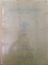 SKRIPSI PENGARUH KONSENTRASI TRIACONTANOL TERHADAP PRODUKSI BEBERAPA VARIETAS LOMBOK MERAH BESAR (Capsicum annum L.)