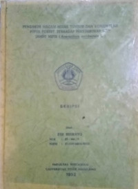 SKRIPSI PENGARUH MACAM MEDIA TUMBUH DAN KONSENTRASI PUPUK FOREST TERHADAP PERTUMBUHAN BIBIT JAMBU METE (Anacardium occidentale L.)