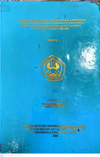 SKRIPSI PENGARUH PENGUASAAN TEKNIK MEMBACA TERHADAP KETERAMPILAN MEMBACA BAHASA INGGRIS SISWA KELAS VIII MTs AL IMAN MARGOYOSO SALAMAN TAHUN PELAJARAN 2008/2009