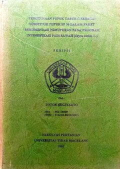 Eksemplar yang tidak tersedia cover