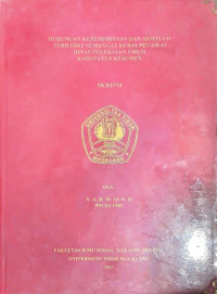 SKRIPSI HUBUNGAN ÎšÎ•Î¡Î•ÎœÎ™MPINAN DAN MOTIVASI TERHADAP SEMANGAT KERJA PEGAWAI DINAS PEKERJAAN UMUM KABUPATEN KEBUMEN