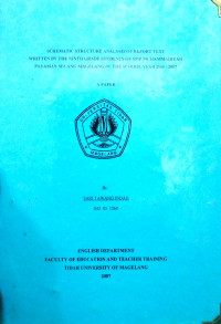 SKRIPSI KEEFEKTIFAN PEMBERIAN AFTAR KOSAKATA SUKAR DALAM KEGIATAN MEMBACA PEMAHAMAN BAHASA INGGRIS SISWA KELAS II SLTP BAPENDIK SRUMBUNG KABUPATEN MAGELANG TAHUN PELAJARAN 1999/2000