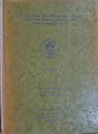 SKRIPSI PENGARUH KADAR TRIACONTANOL PADA BERBAGAI JARAK TANAM TERHADAP HASIL TANAMAN LOBAK (Raphanus sativus L.)