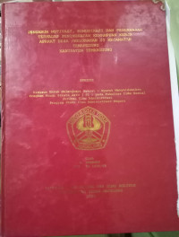 SKRIPSI PENGARUH MOTIVASI, KOMUNIKASI DAN PENGAWASAN TERHADAP PENINGKATAN KEMAMPUAN KERJA APARAT DESA/KELURAHAN DI KECAMATAN TEMANGGUNG KABUPATEN TEMANGGUNG