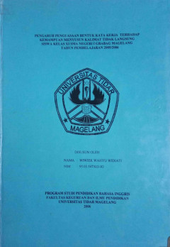 Eksemplar yang tidak tersedia cover