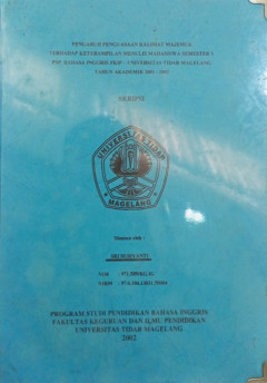 Eksemplar yang tidak tersedia cover