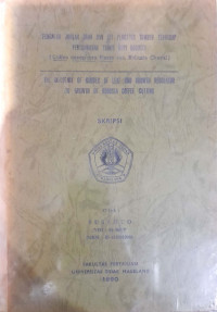 SKRIPSI PENGARUH JUMLAH DAN ZAT PENGATUR TUMBUH TERHADAP PERTUMBUHAN TURUS KOPI ROBUSTA ( Coffea Canephora Pierre VAR. Robusta Cheval )