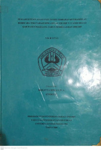 SKRIPSI PENGUASAAN PAST TENSES TERHADAP KETERAMPILAN BERBICARA TEKS NARASI SISWA KELAS VIII SMP N2 CANDIMULYO KABUPATEN MAGELANG TAHUN PEMBELAJARAN 2008/2009