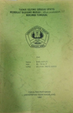 Eksemplar yang tidak tersedia cover